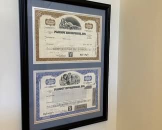 Scripophily: Playboy Enterprises, Inc. Stock Certificate