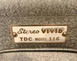 1940s Stereo VIVIS TDC Model 116 3D Camera Projector and Glasses
