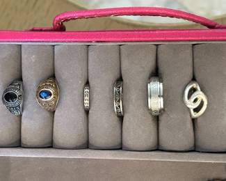 Gold and Silver Rings