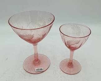 Pink Depression Glasses
