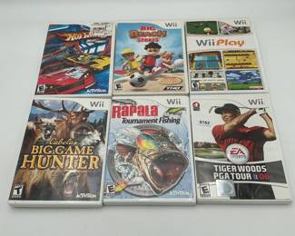 6 Wii Games