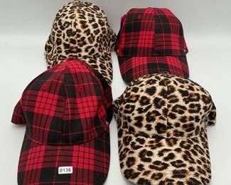 4 New Ladies Caps