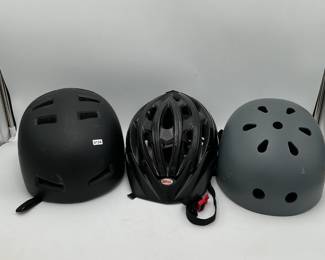 3 Bike Helmets