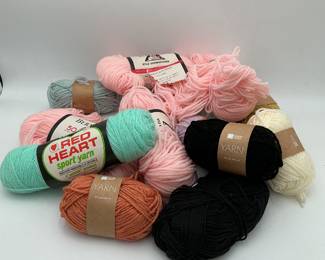 Large Lot of Vintage Yarn