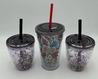 3 Day of the dead Drinking Glasses