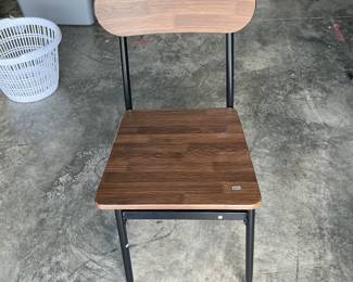 4 Wooden Seats and Backs Chairs