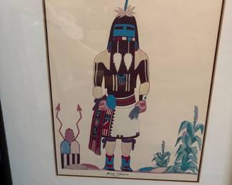 Bruce Timeche 1923-1987 60’s Lithograph 