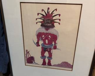 Bruce Timeche Lithograph 
