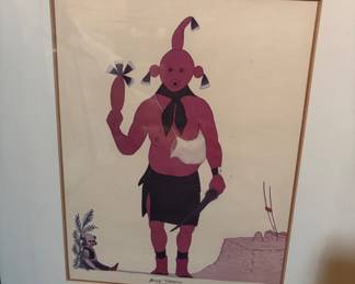 Bruce Timeche Lithograph 