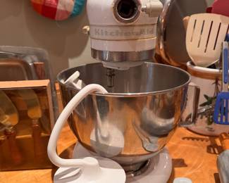 Kitchen Aid Stand Mixer.