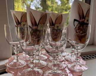 Glassware.