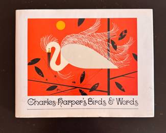 Charles Harper's "Birds & Words" Coffee Table Book.