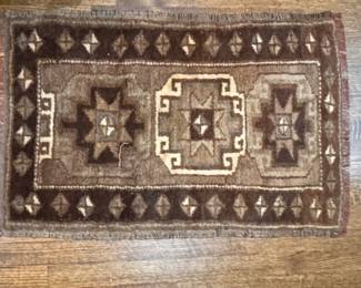 Persian Prayer Rug.