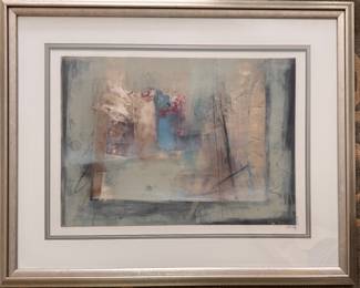 Dennis Fringes, Portals XIX & XV. Measures 42" x 34" Overall. Signed By Artist. Photo 1 of 4.