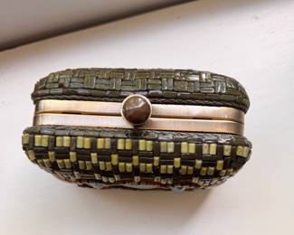 Carlisle Japser & Turquoise Clutch. Photo 2 of 2.