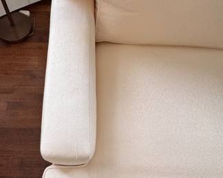Baker Furniture Three Seat-Down Filled Sofa. Measures 88" W x 40" D. Photo 4 of 6.