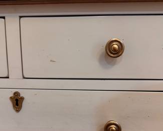 Hickory Chair 5-Drawer Side Tables with Bracket Feet - 2 Available. Each Measures 32" W x 20"D x 32" H. Photo 2 of 5.