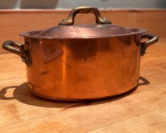 Copper Lidded Casserole. Photo 1 of 2.