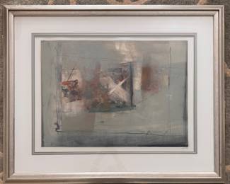 Dennis Fringes, Portals XIX & XV. Measures 42" x 34" Overall. Signed By Artist. Photo 2 of 4.
