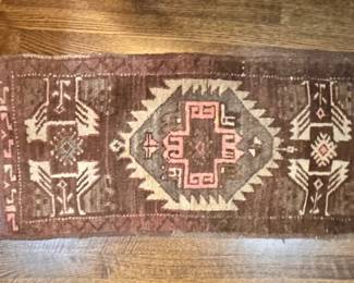 Persian Prayer Rug.