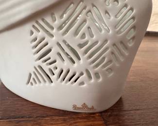 Rosenthal Studio Linie Porcelain Bisque Tea Light Hurricane. Photo 2 of 2.