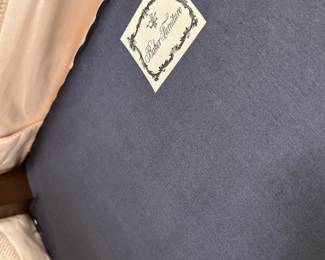 Baker Furniture Skirted Ottoman. Measures 33" x 26" x 19" H. Photo 4 of 4.