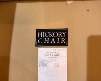 Hickory Chair Skirted Club Chair on Casters. Measures 25" W x 32" D. Photo 4 of 4.