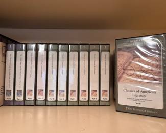 The Great Courses DVDs, How to Read and Understand Poetry, Classics of American Literature, Etc.