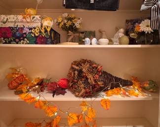 Thanksgiving & Halloween Decorations.