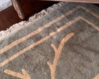 Custom Wool Rug. Measures 11' 5" x 15' 3". Photo 3 of 3.