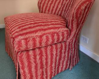 Low-Back Slipper Chair. Measures 32" W x 34" D. Photo 3 of 4.
