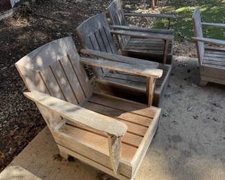 Restoration Hardware outdoor chairs