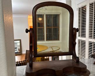 Vintage dresser top mirror 