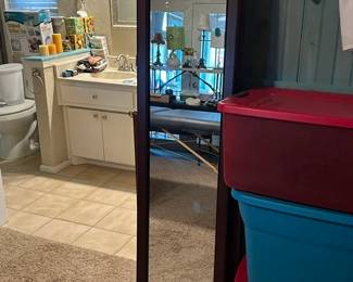 Full length mirror/jewelry cabinet 