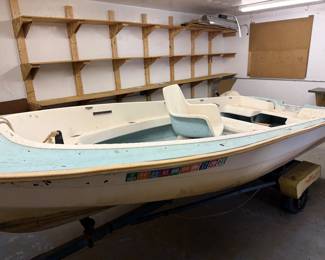 1964 Scott Fishing Boat, with a 9.5 HP motor