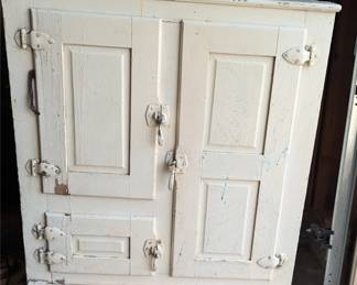 Antique icebox