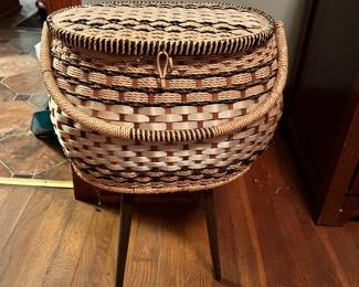 Vintage Sewing Basket