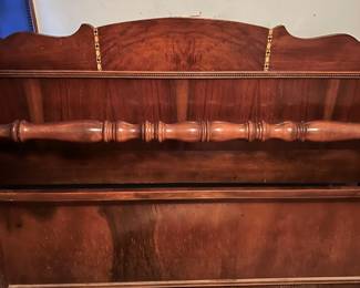 Art Deco inlaid Bedframe