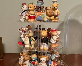 Vintage BC Bronson Bisque Bear Collection