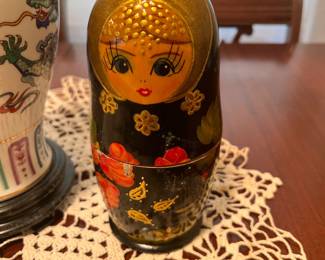 Vintage Russian Nesting Dolls