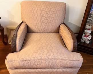 Victorian Hand carved Parlor Chair