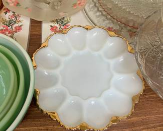 Vintage Hobnail and Anchor Hocking