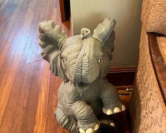 Hi-Line Baby Elephant Statue