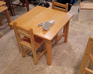 Childrens  wood furniture 