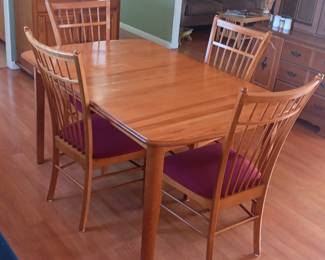 Canadian Maple Dining Set
