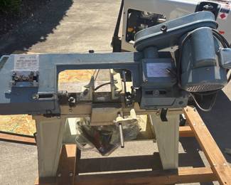 Horizontal metal cutting band saw 120 volt