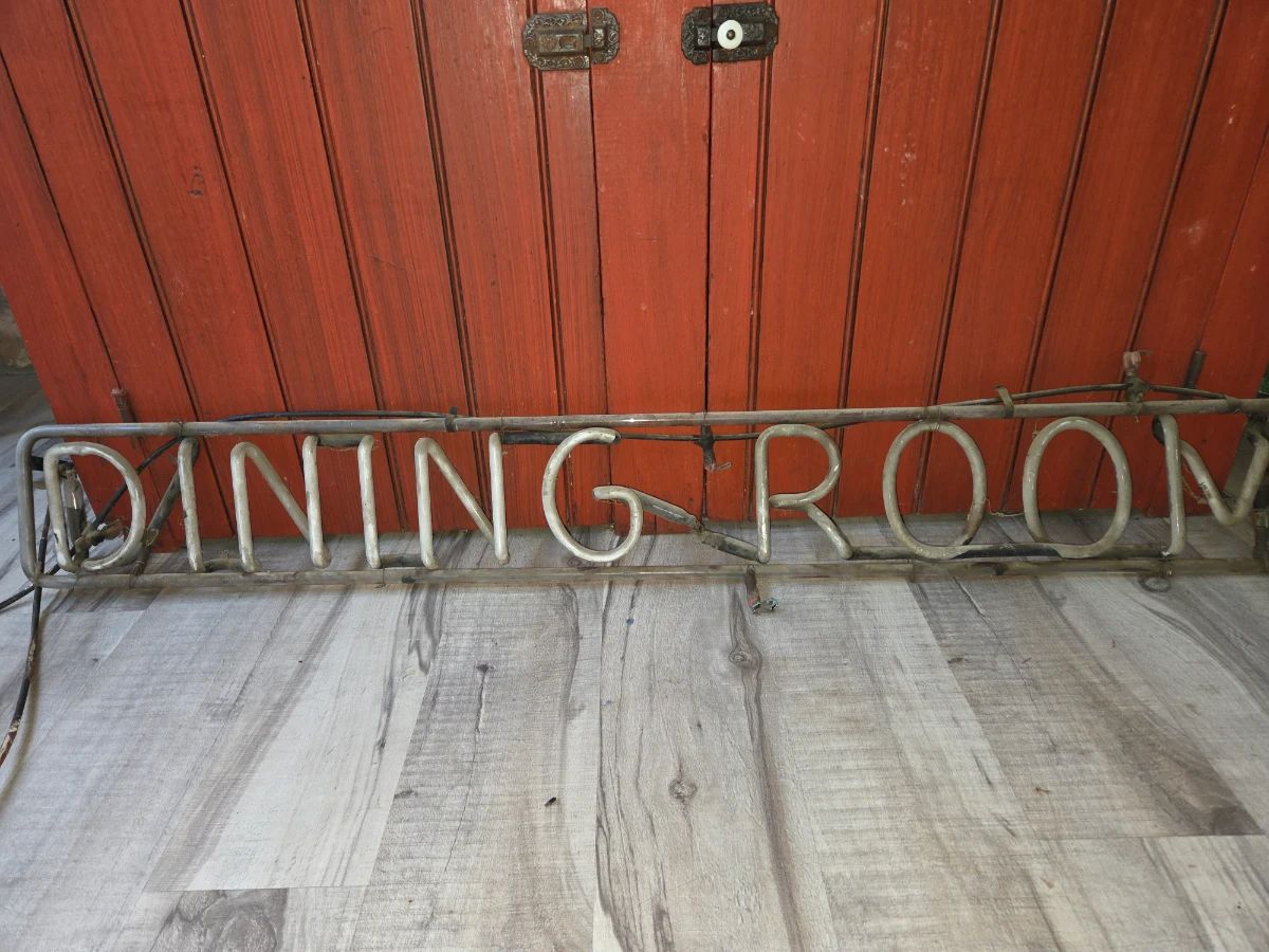 Neon Dining Room Sign