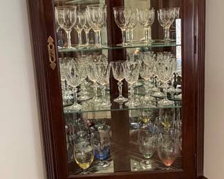 Corner China Cabinet