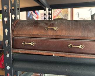 small wooden secretary 