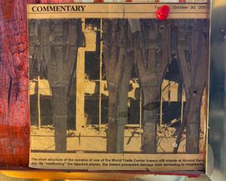 LOCAL ARTIST - inspired by this photo from 9/11